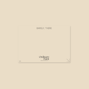 Barely, There Sample