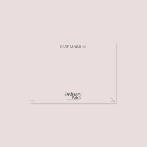 Bare Minimum Sample